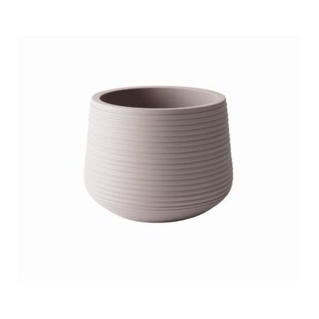 Avera Home Goods 8 WHT Sphere Planter AFM501080W